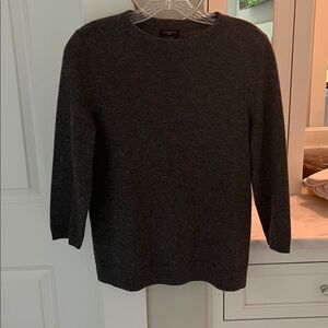 Talbots Gray Cashmere Sweater